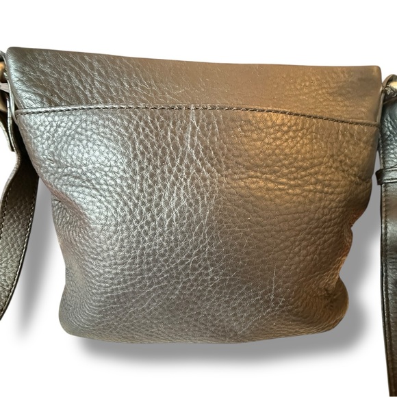 VTG Cole Haan Black Pebble Leather Elegant Crossbody Bag - Picture 2 of 14